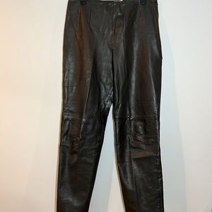 Genuine Leather Pants by Margaret Godfrey
